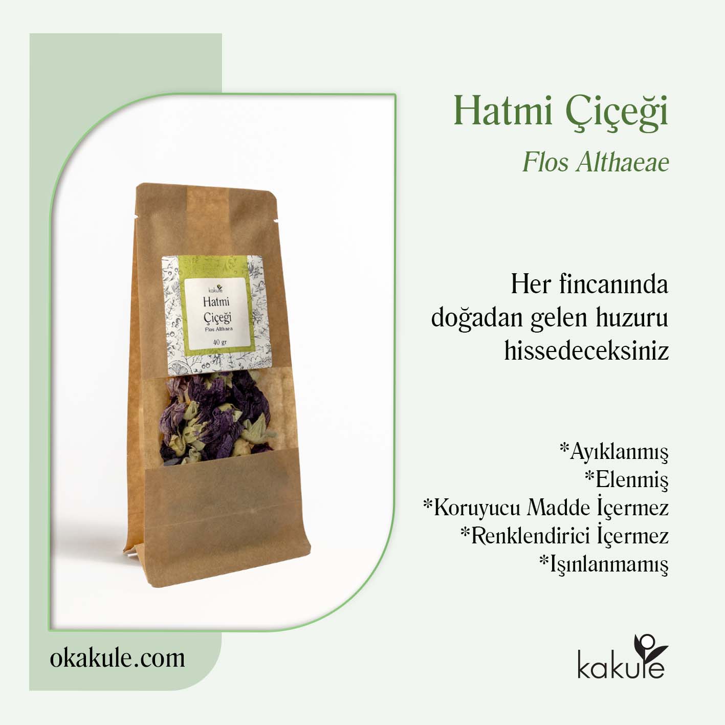 Hatmi �i�e�i Nedir? Faydalar�, Kullan�m� ve Do�al �zellikleri