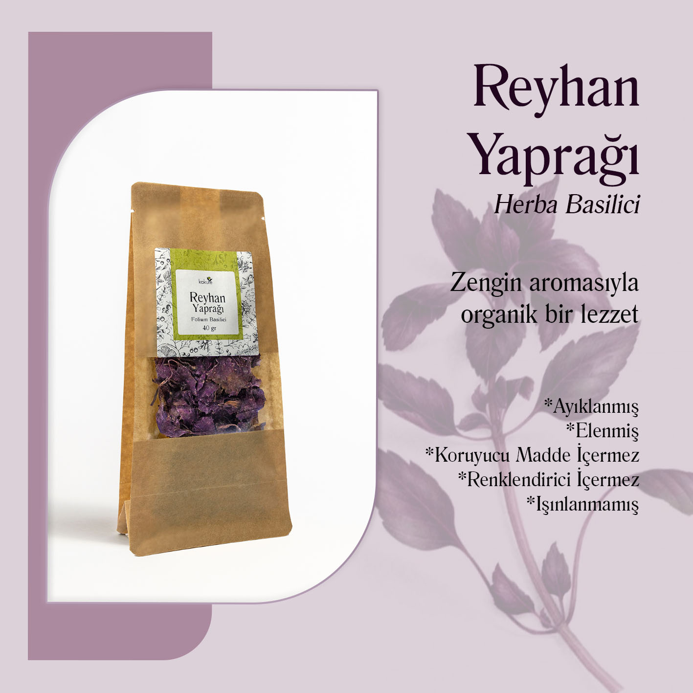 Reyhan Yapra�� Nedir? Faydalar�, Kullan�m Alanlar� ve Do�al �zellikleri