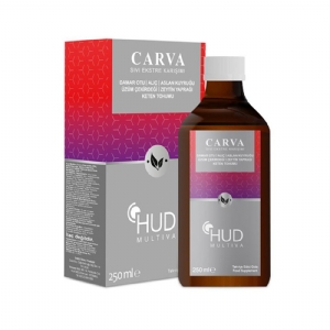 Multiva Carva / Al, zm ekirdei, Damar Otu, Keten Tohumu ve Zeytan Yapra eren Takviye Edici Gda 250 ML